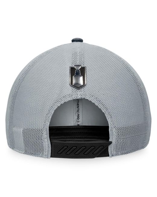 Fanatics Men's Branded Charcoal Nashville Predators Authentic Pro Home Ice  Snapback Hat