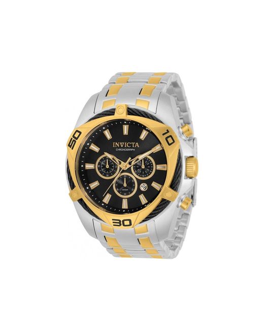 INVICTA WATCH Black Quartz Chronograph Bolt Watch for men