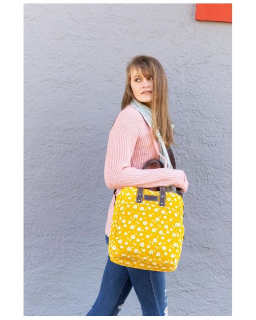 Maika Yellow Commuter Tote