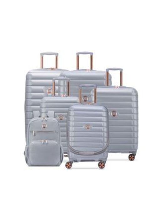 Delsey Blue Shadow 5.0 Hardside luggage Collection