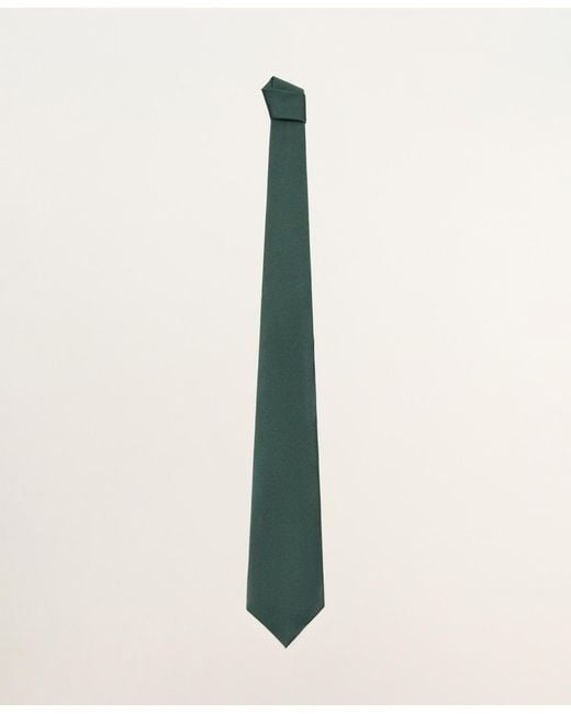 Mango Green Silk Tie for men