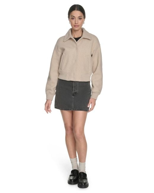 Levi's Natural Laydown Collar Bomber Jacket