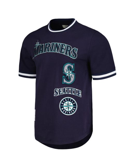 Pro Standard Blue Seattle Mariners Cooperstown Collection Retro Classic T-shirt for men