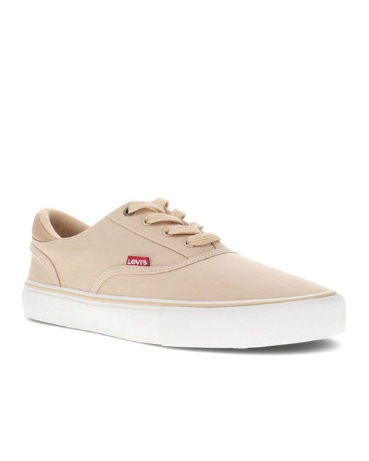 Levi's Ethan S Chambray Lace-up Sneakers in White for Men | Lyst