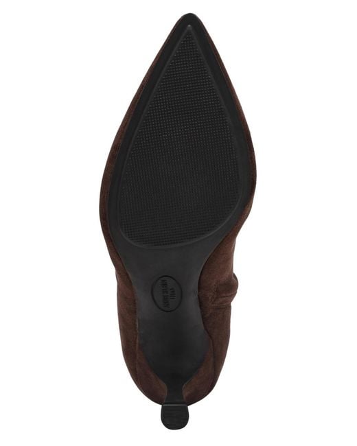 Anne Klein Brown Reesse Pointed Toe Booties