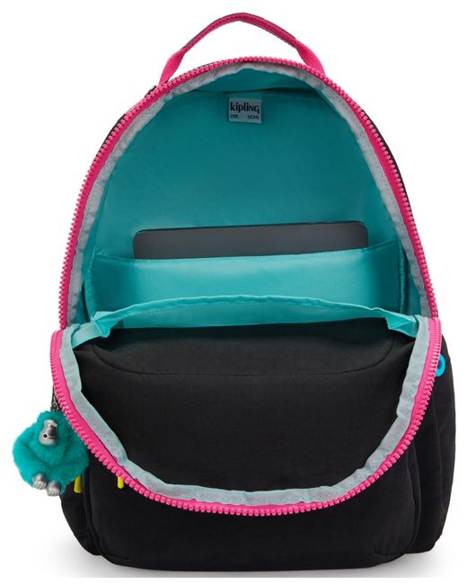 Kipling Black Seoul Medium Backpack