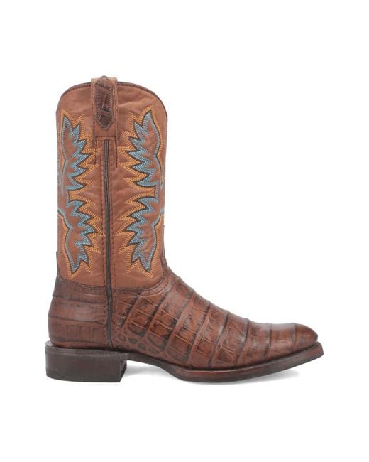 Dingo Brown Trail Boss Leather Boot for men