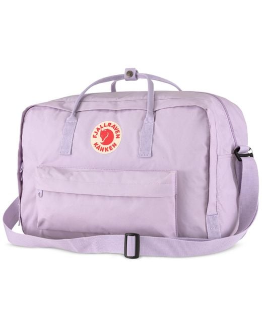Fjallraven Purple Kanken Weekender Bag