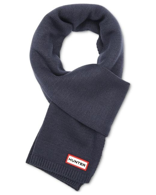 Hunter Blue Play Essential Scarf