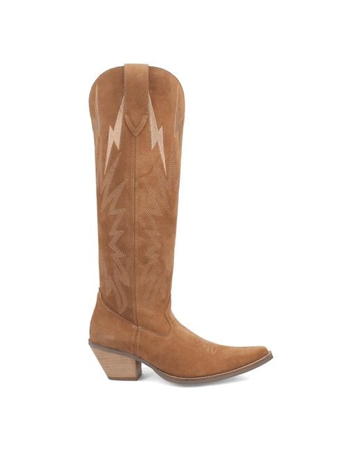 Dingo White Thunder Road Leather Boots