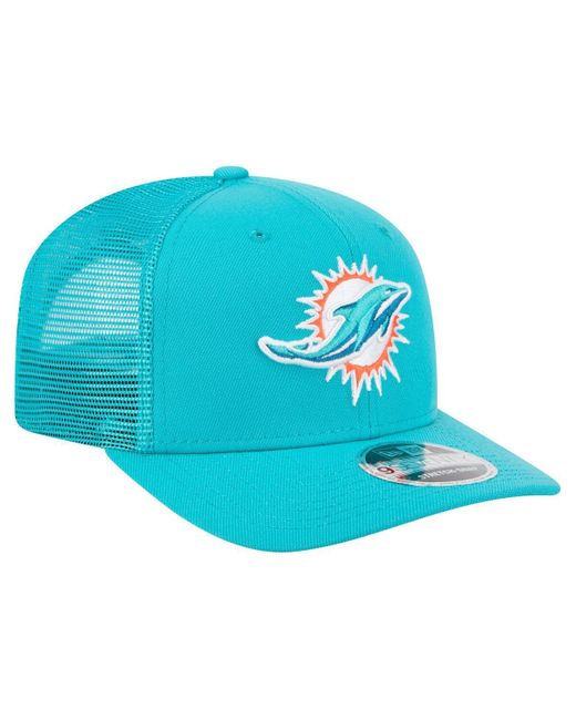 KTZ Blue Miami Dolphins Team Collection 9seventy Stretch-snap Adjustable Hat