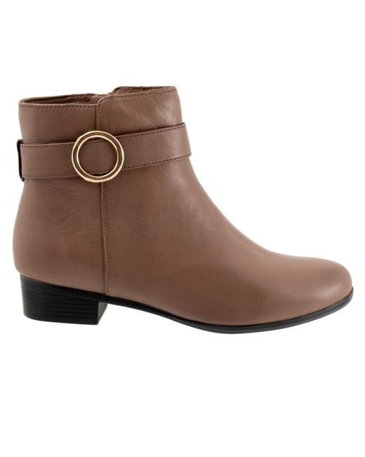 Trotters Brown Melody Boot