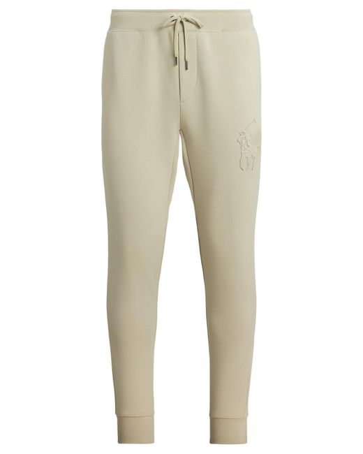 Polo Ralph Lauren Double knit Track Pants in Natural for Men Lyst