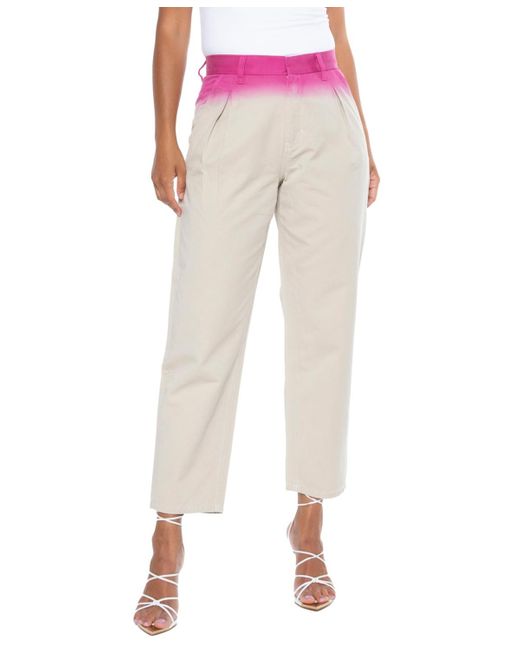 Blue Revival Multicolor Straight-leg Dip Dye Trousers