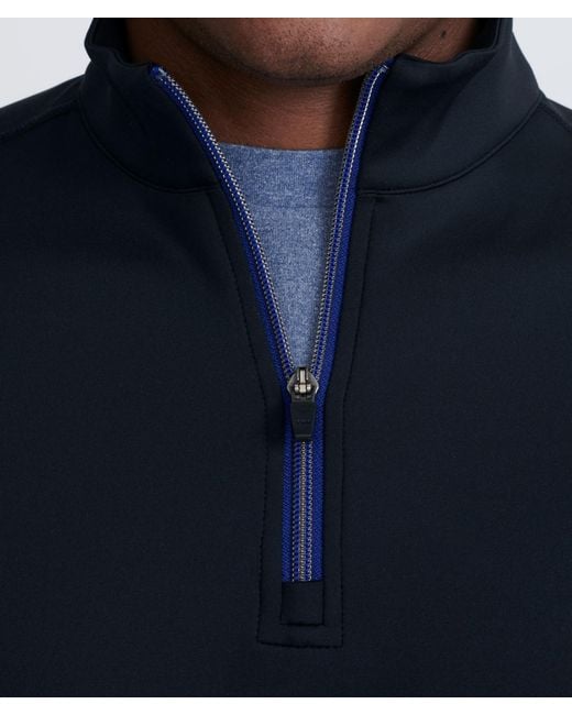 UNTUCKit Blue Performance Mazzano Sweatshirt for men