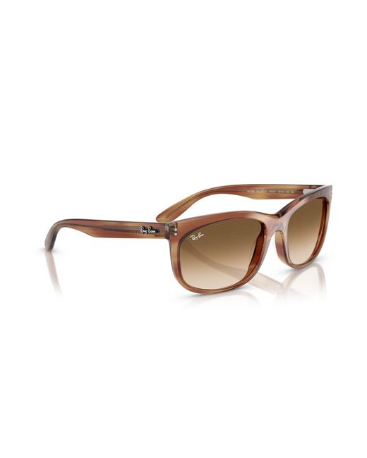 Ray-Ban Brown Rectangle Sunglasses
