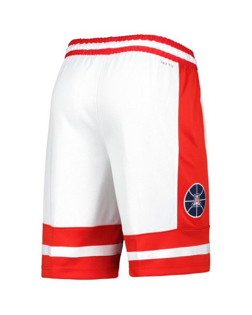 nike white red black