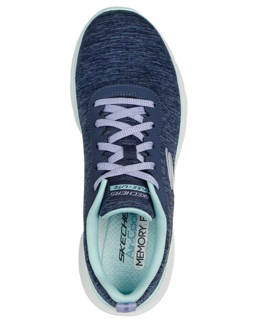 Skechers Blue Flex Appeal 5.0 Walking And Training Sneakers From Finish Line