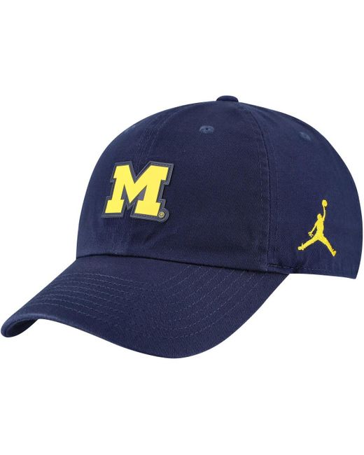 Nike Blue Â Michigan Wolverines Club Swoosh Performance Adjustable Hat for men