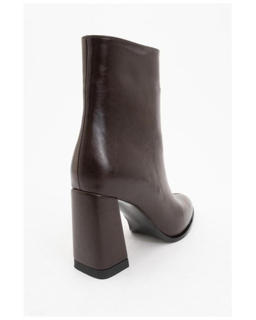 Prologue Shoes White Jewel High Heel Boot