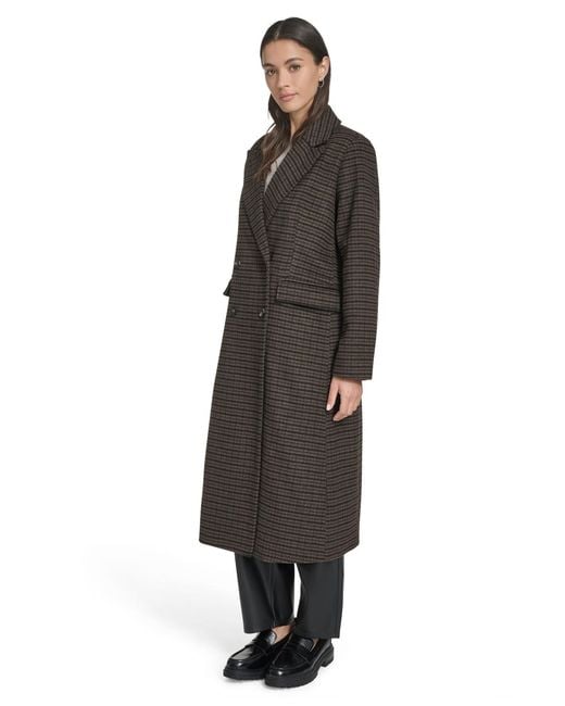 Levi's Black Regular Double Breasted Blazer Coat