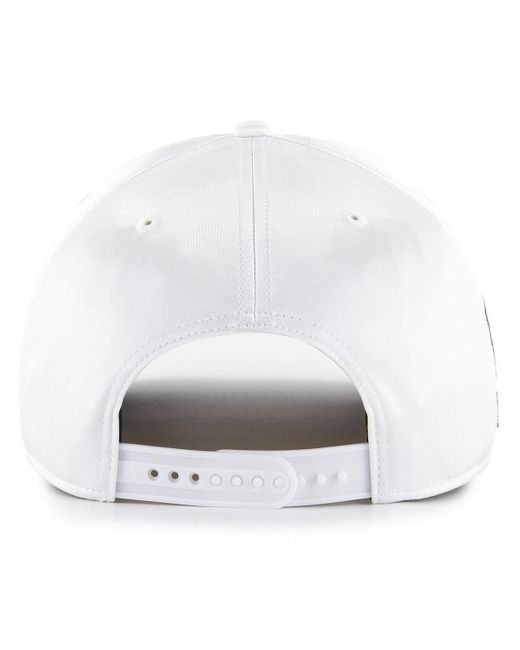 '47 White Michigan Wolverines Outspoken Hitch Adjustable Hat