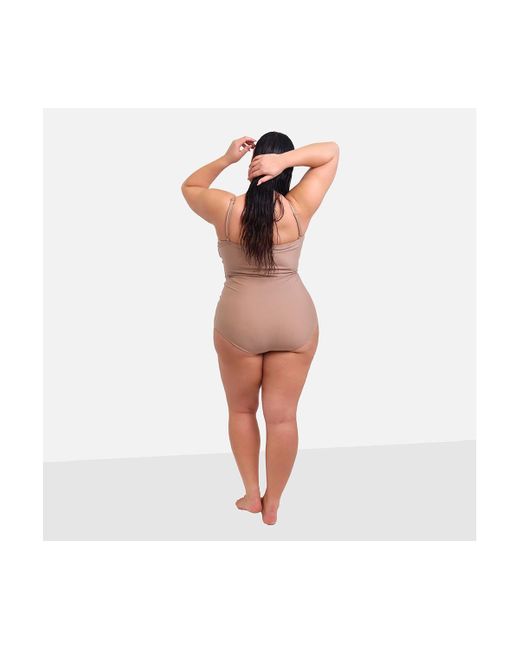 Rebdolls Multicolor Plus Size Amara Drawstring Cut Out Swimsuit