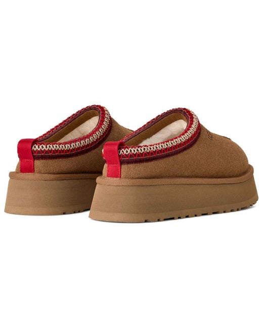 Ugg Brown Tazz Ii Platform Slippers