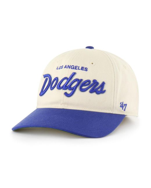 '47 Blue Los Angeles Dodgers Crosstown Franchise Fitted Hat for men
