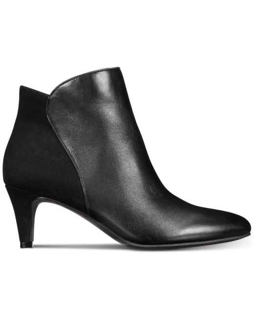 macys low heel booties
