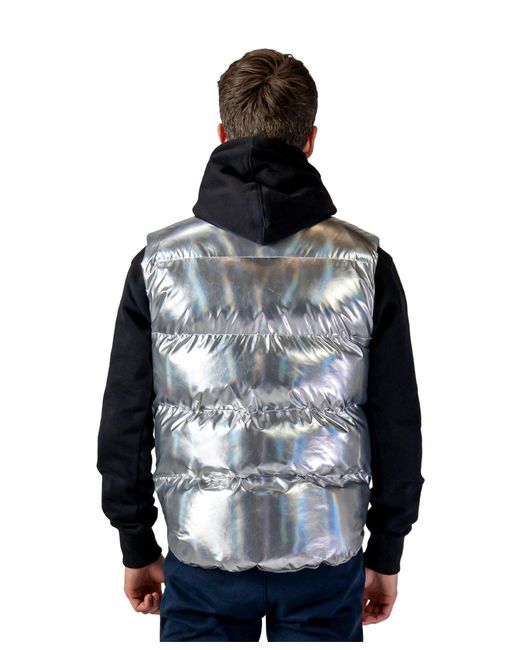 Woodpecker Blue Vest for men