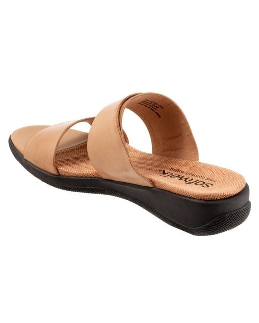 Softwalk® Brown Toki Sandal