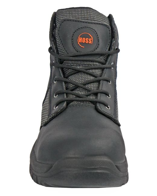 Hoss Boot Company Black Carter Composite Toe Work Boot