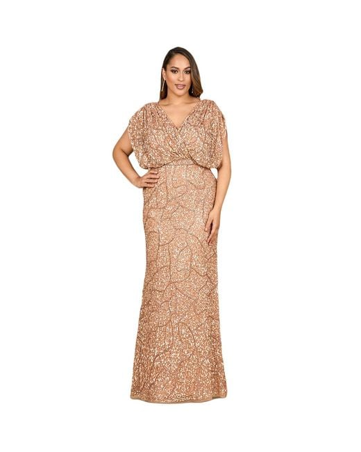 Lara Brown Beaded Gown