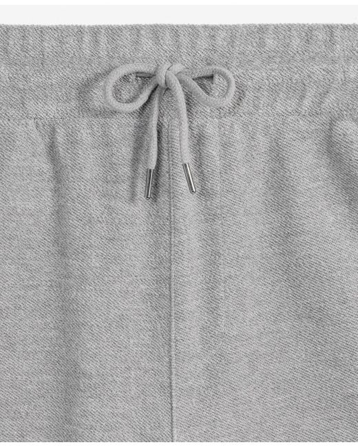 Mode Of One Gray Regular-fit 7" Reverse French Terry Shorts for men