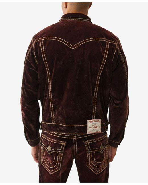 True Religion Black Oversize Super-t Coated Button-up Jacket for men