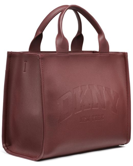 DKNY Red Hadlee Medium Tote Bag