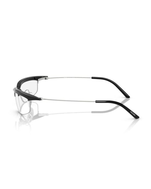 Prada White Sunglasses Pr B50s