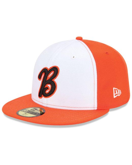 Blaze orange red store sox hat