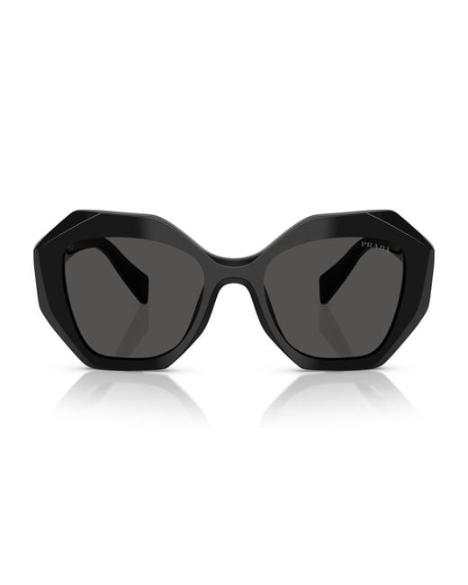 Prada Black Sunglasses Pr 16ws