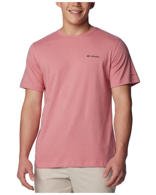 Columbia Pink Thistletown Hills T-shirt for men