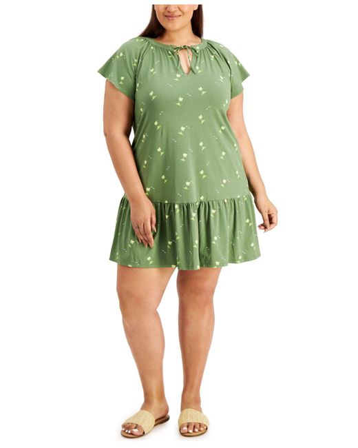 macys flutter sleeve dress