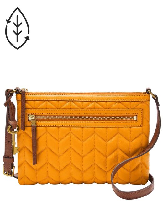 fossil fiona east west crossbody