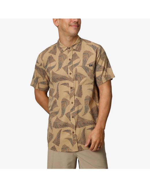 Reef Natural Bersin Short Sleeve Woven Shirt for men