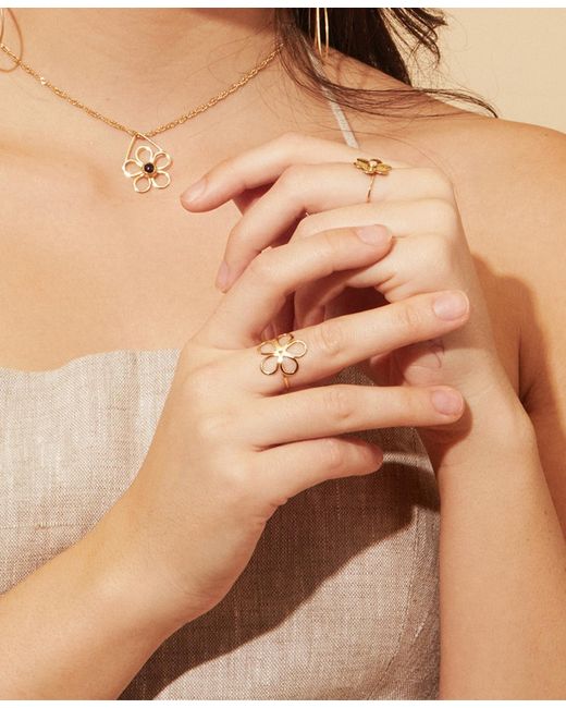 Amorcito White Azuma Ring