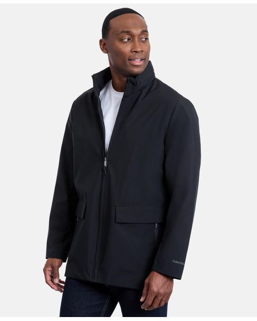 Calvin Klein Blue Utility Jacket for men