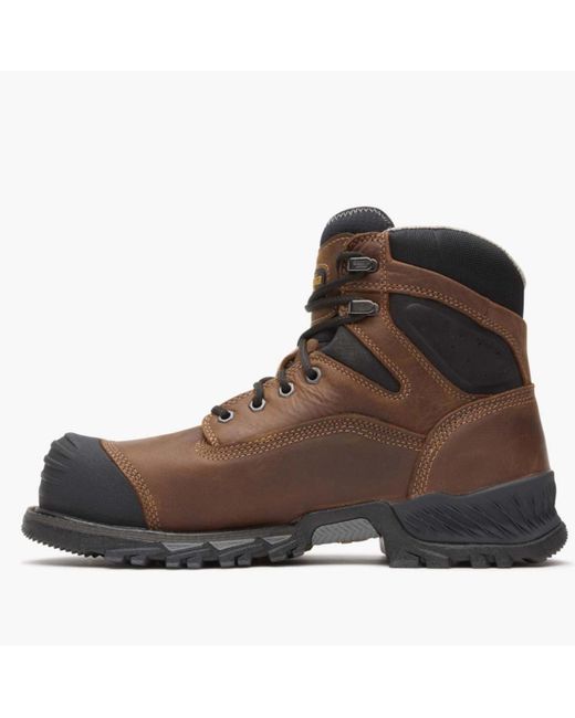 Georgia Boot Brown Rumbler Composite Toe Waterproof Work Boot for men