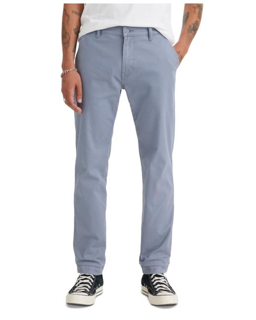 Levi's Blue Xx Chino Relaxed Taper Twill Pants for men