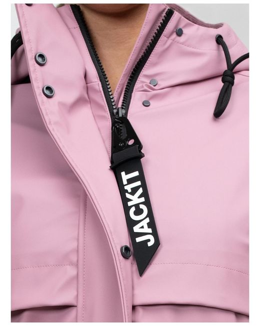 Jacket Pink Aurora Cape Raincoat