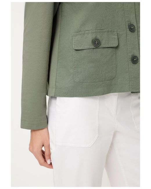 Olsen Gray Mixed Media Jacket